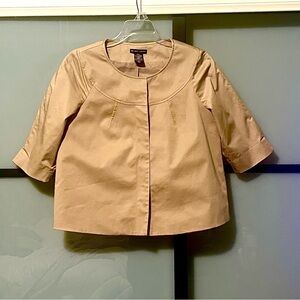 NOWT- NY & Co. Tan Swing Blazer - Size Small